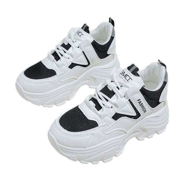 Damen Sportliche Sneakers mit atmungsaktiver Mesh-Oberfläche und dämpfender Sohle