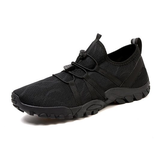 Damen Sportliche Aqua-Laufschuhe mit atmungsaktivem Obermaterial und flexiblem Schnellschnürsystem R&B