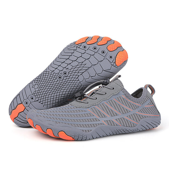 Damen Hochleistungs-Wassersportschuhe mit rutschfester Sohle und elastischem Schnellschnürsystem R&B