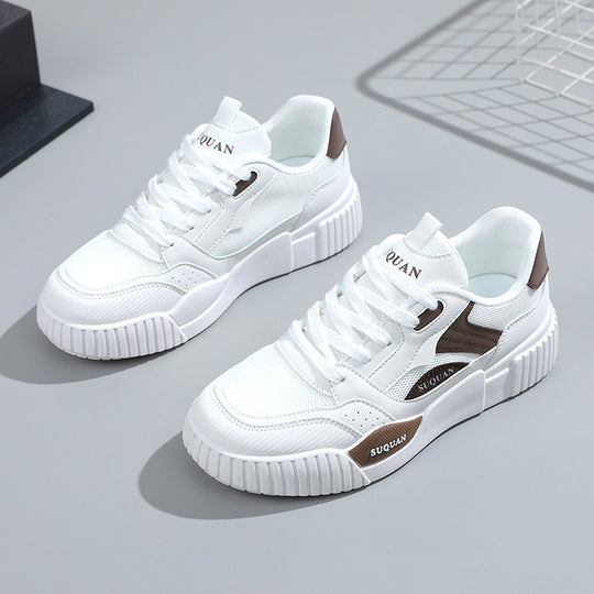 Damen Sportliche Sneakers mit atmungsaktiver Oberfläche und dämpfendem Sohlenprofil R&B