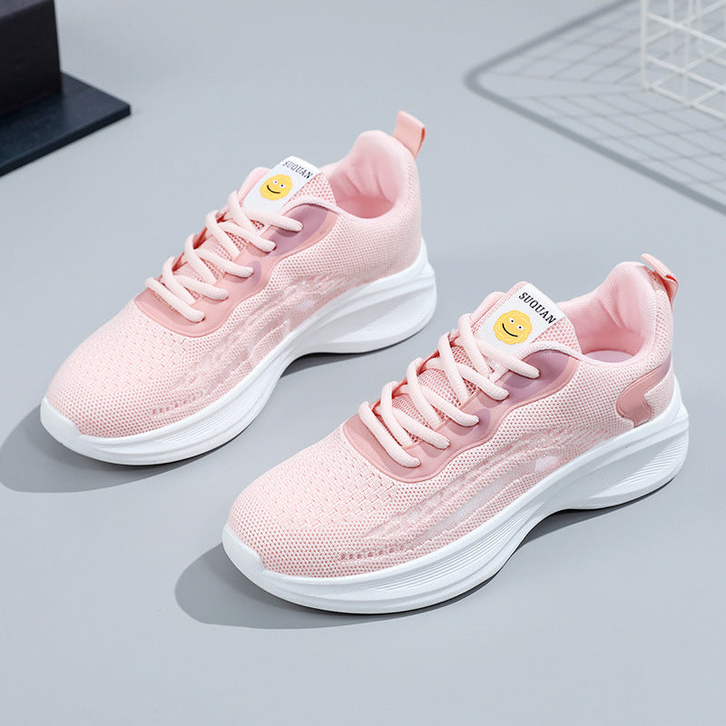 Damen atmungsaktive Freizeitschuhe mit flexiblem Sohlenprofil R&B