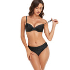 Damen Bikini-Set mit raffinierten Rüschendetails R&B