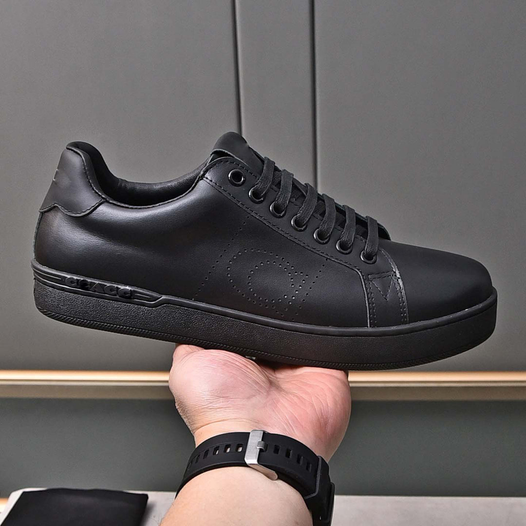 Damen Leder Sneakers mit atmungsaktivem Innenfutter und rutschfester Sohle R&B