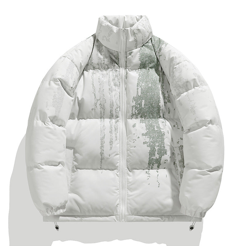Damen Winterpufferjacke mit elastischen Bündchen und stylischem Design R&B