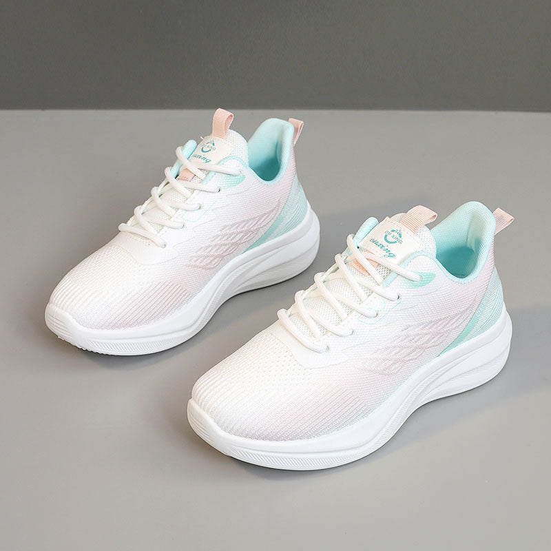 Damen Leichte und atmungsaktive Sport-Sneaker mit dämpfender Laufsohle R&B