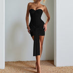 Damen Corsagen-Minikleid mit verführerischem Schnitt R&B