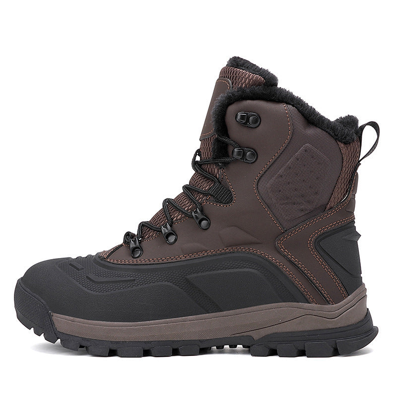 Damen Winter-Wanderschuhe mit isolierendem Fleece-Futter und rutschfester Sohle