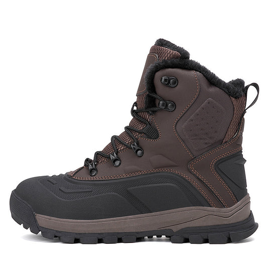 Damen wasserdichte Winterstiefel mit isolierender Fütterung und griffiger Profilsohle R&B