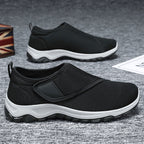 Damen nan atmungsaktive Slip-On Sneaker mit Klettverschluss und gedämpfter EVA-Zwischensohle R&B