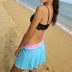 Damen Sportlicher Schwimmrock R&B