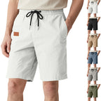 Herren nan schnelltrocknende Badeshorts im Bermuda-Schnitt mit elastischem Bund und Kordelzug R&B