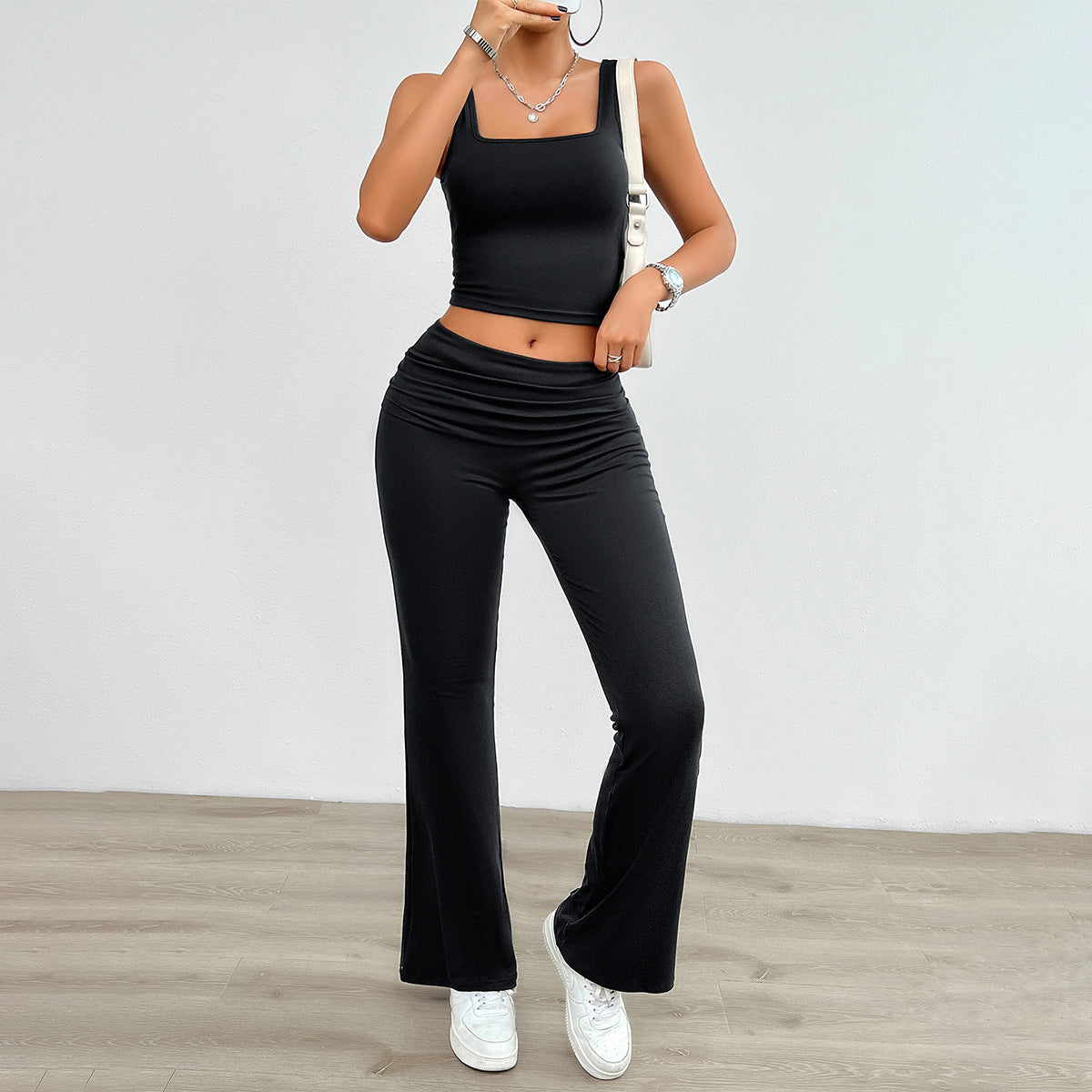 Damen Sportliches Zweiteiliges Set R&B