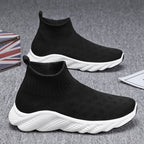 Damen Strick-Sneaker mit rutschfester Sohle und atmungsaktivem Obermaterial