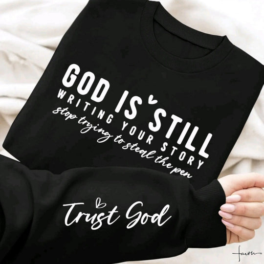 Damen Sweatshirt mit inspirierendem Schriftzug und weichem Material R&B