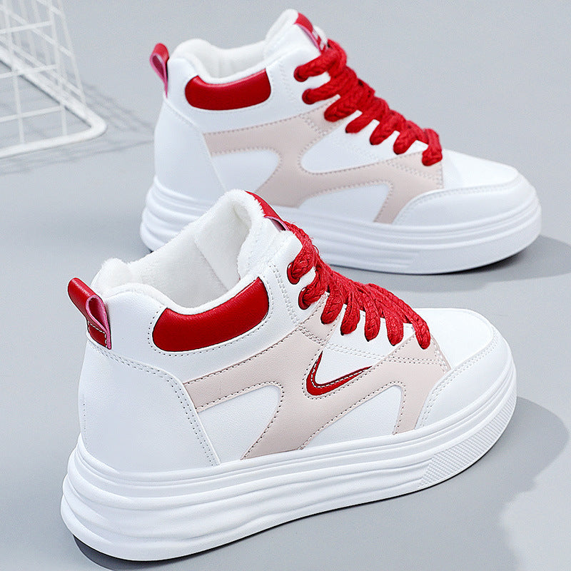 Damen Hochsportliche Sneaker mit modischer Schnürung R&B