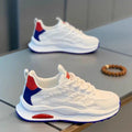Damen Sportliche Lifestyle-Sneaker mit atmungsaktiver Oberflächenstruktur und dämpfender Sohle R&B