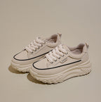 Damen modische Chunky Sneakers mit dämpfender Laufsohle R&B