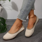 Damen Komfortable Ballerinas aus atmungsaktivem Textilmaterial R&B