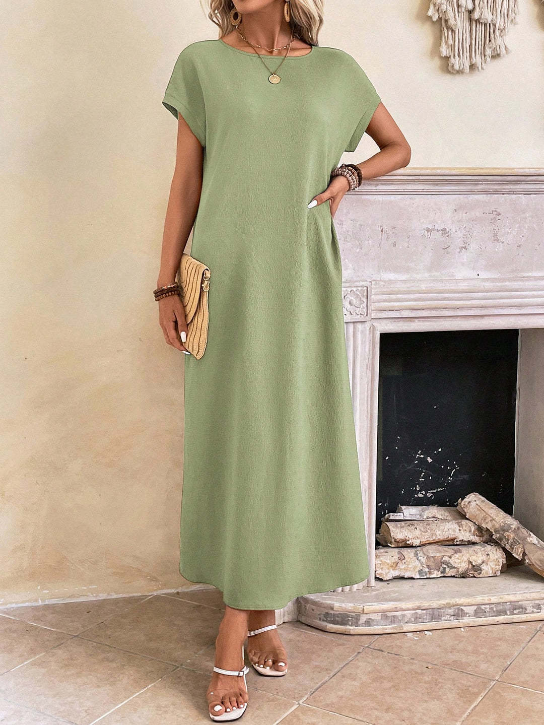 Damen Maxikleid R&B