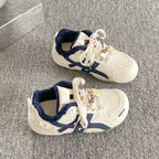 Damen modische Sneaker mit wärmendem Kunstfellfutter und verspieltem Dekor R&B