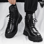 Damen robuste Stiefel mit rutschfester Sohle und modischem Design