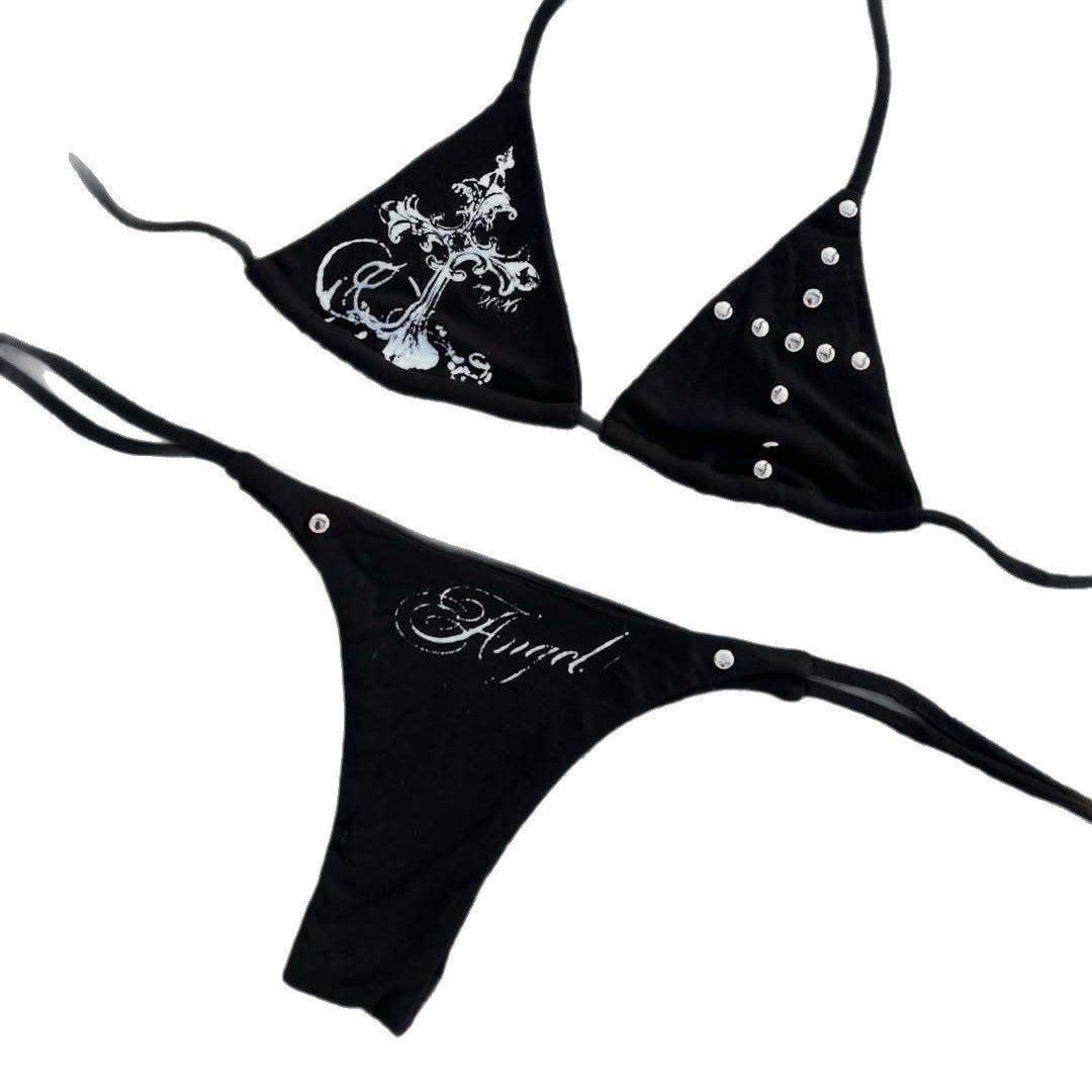Damen Bikini-Set mit ausgefallenen Details und einzigartigen Akzenten R&B