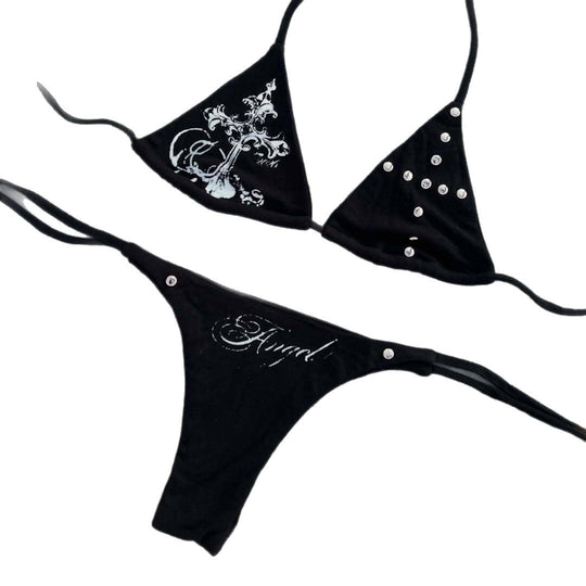 Damen Bikini-Set mit ausgefallenen Details und einzigartigen Akzenten R&B