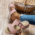 Damen Komfortable Riemchen-Sandalen mit Luftzirkulation