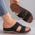 Damen Clogs mit modischem Lochdesign und komfortabler Fußbettung R&B