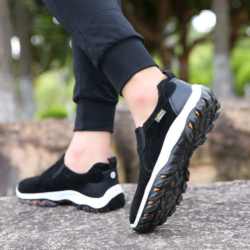 Damen Slip-On Sport Sneakers mit rutschfester Sohle und atmungsaktivem Obermaterial R&B