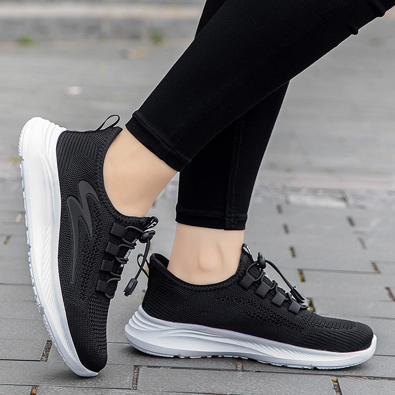 Damen Leichte und elastische Freizeitschuhe mit schneller Schnürtechnologie R&B