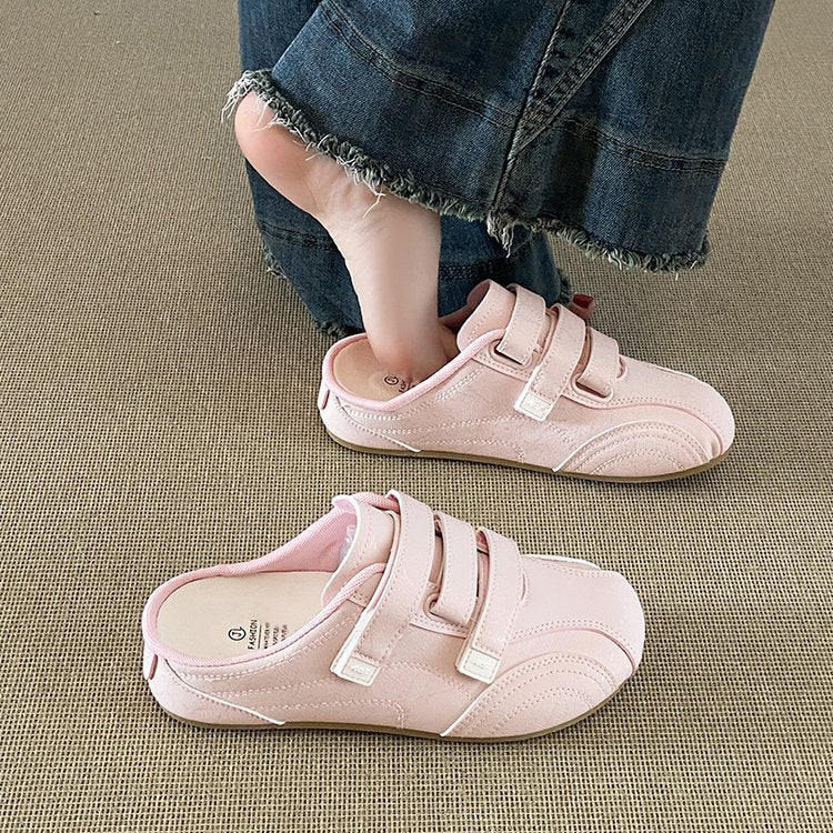 Damen modische Clogs mit verstellbarem Klettverschluss und ergonomischer Sohle R&B