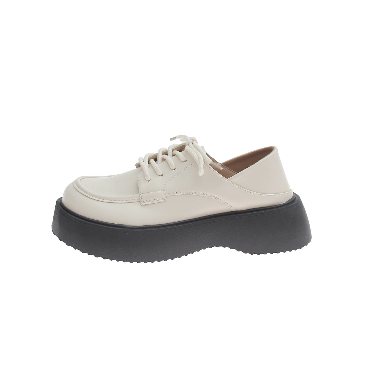 Damen Schnürschuhe mit modischem Plateau und edlem Obermaterial R&B