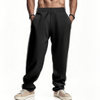 Herren Sportliche Freizeithose mit seitlichen Streifen und elastischem Bund R&B