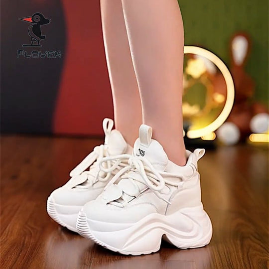 Damen Trendige Chunky-Sneaker mit hohem Komfort und innovativer Sohlenkonstruktion R&B