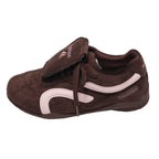 Damen Sportliche Sneakers mit praktischem Klettverschluss und eleganter Wildleder-Optik R&B