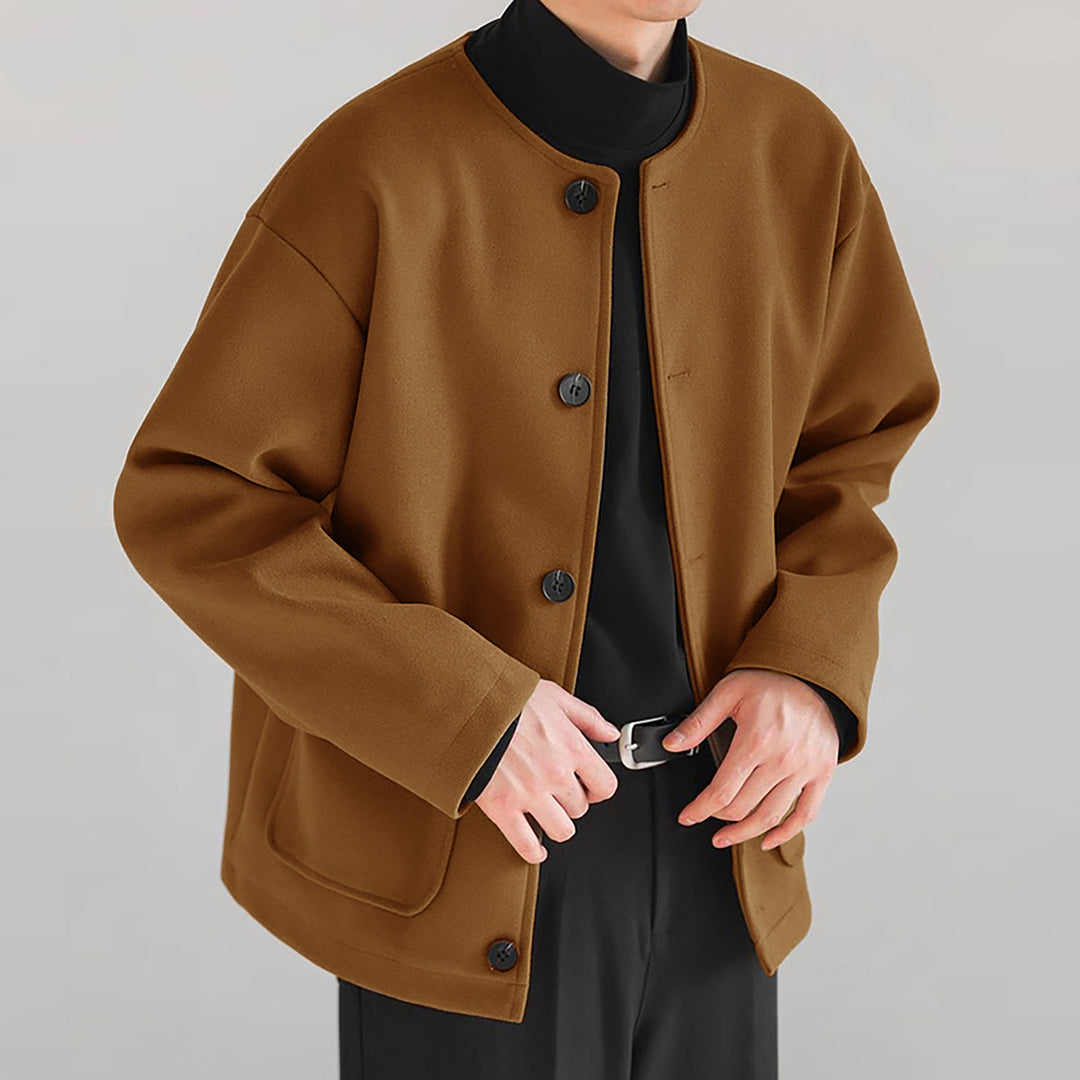 Damen Übergangsjacke mit praktischen Taschen und Knopfverschluss R&B