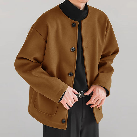 Damen Übergangsjacke mit praktischen Taschen und Knopfverschluss R&B