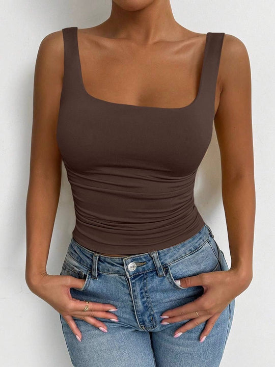 Damen Figurbetontes Top R&B