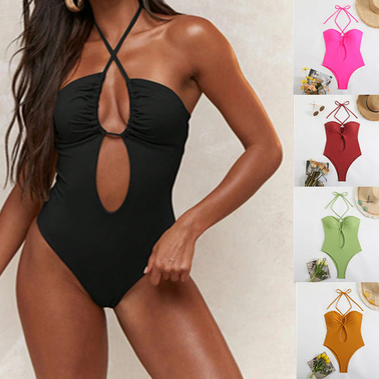 Damen Sportlicher Hochwertiger Badeanzug R&B