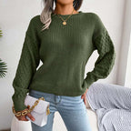 R&B | Einfarbige Strickpullover