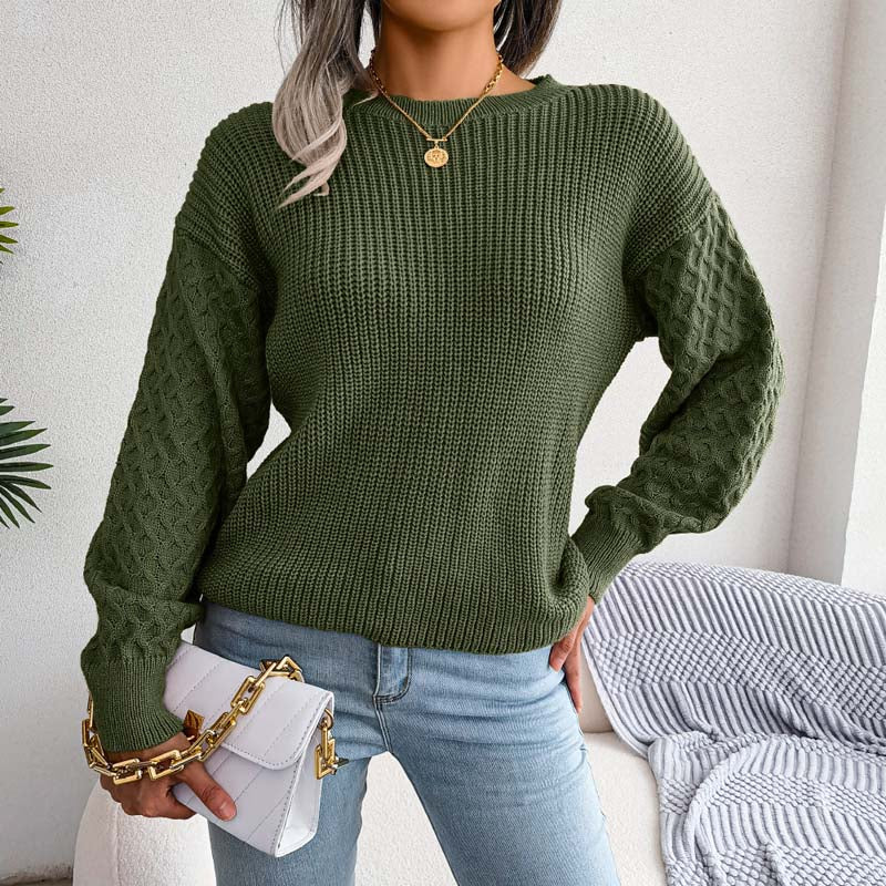 R&B | Einfarbige Strickpullover