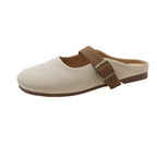 Damen Clogs mit elegantem Schnallenverschluss und bequemer Innensohle R&B
