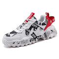 Damen Sportliche Sneaker mit einzigartigem Print-Design R&B