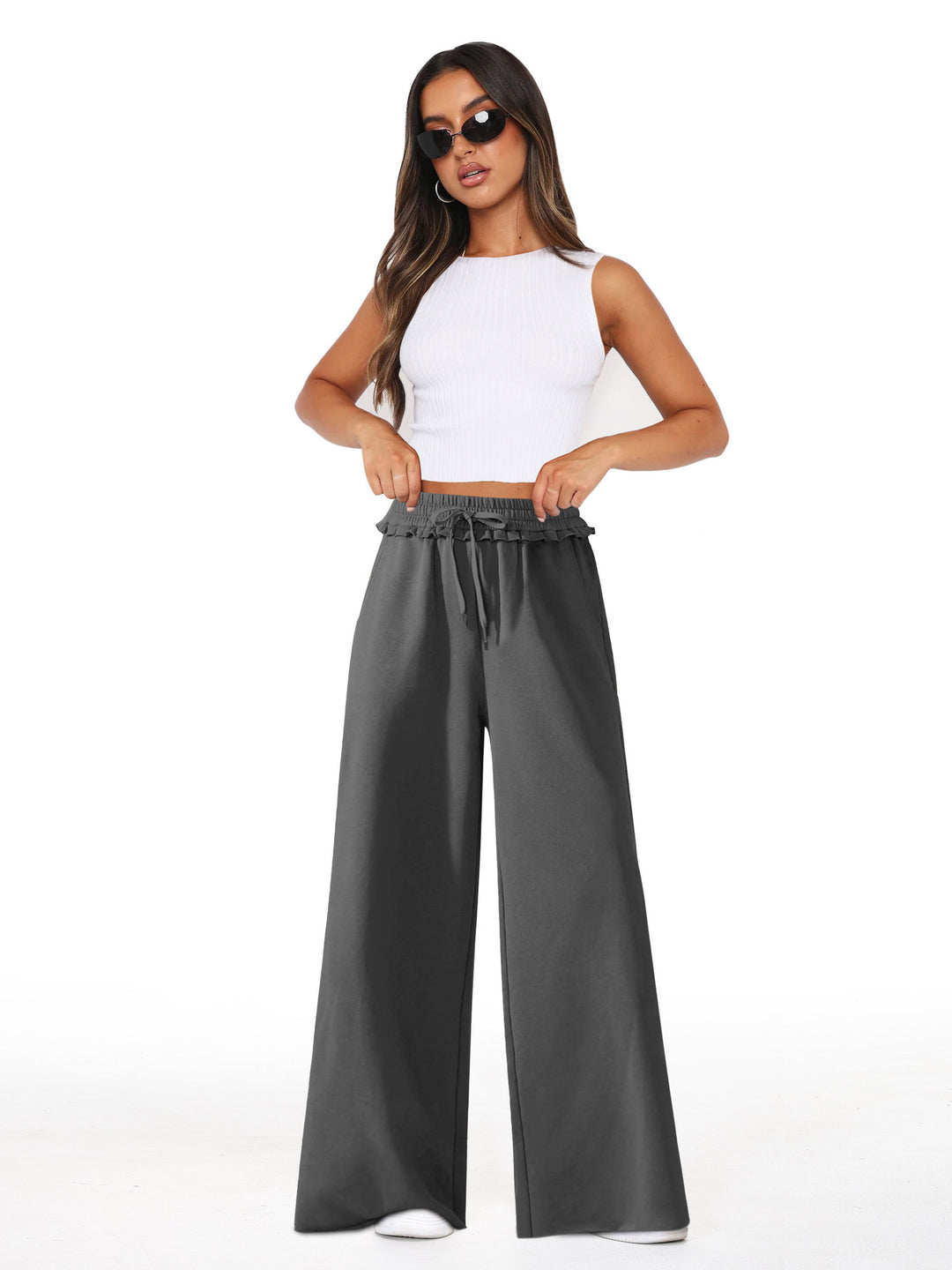 Damen Weite Hose R&B