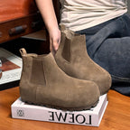 Damen Chelsea Boots mit komfortablem Gummizug und weichem Wildleder R&B