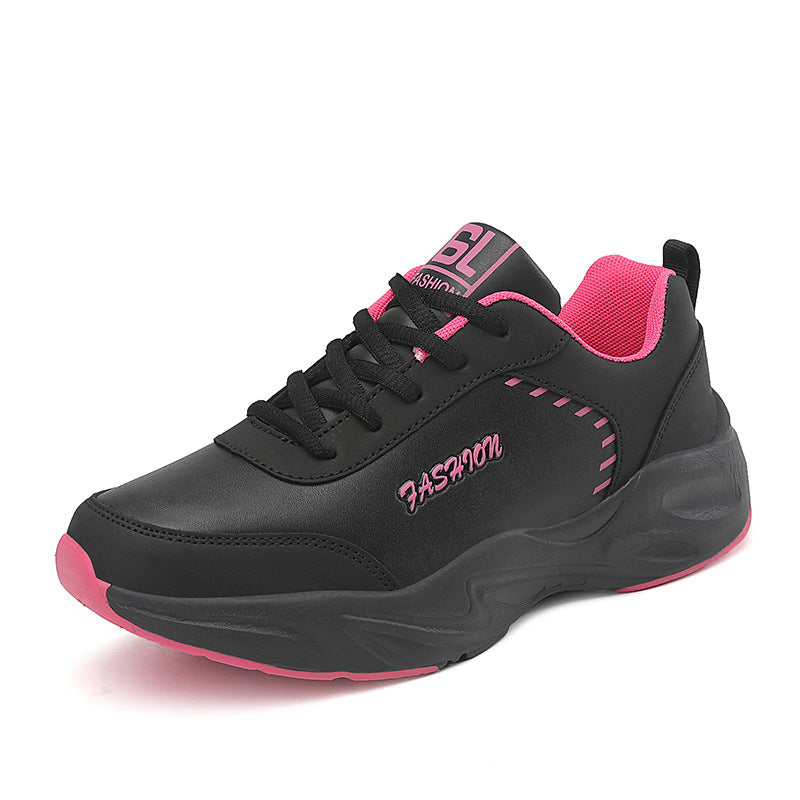 Damen nan voluminöse Sneaker mit gepolstertem Kragen und stoßabsorbierender Sohle R&B