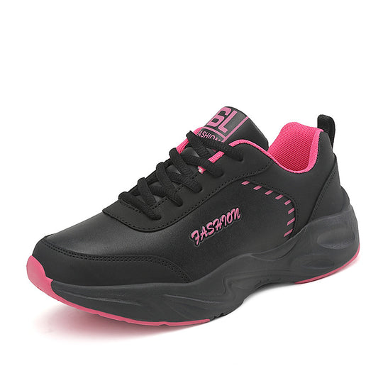 Damen nan voluminöse Sneaker mit gepolstertem Kragen und stoßabsorbierender Sohle R&B