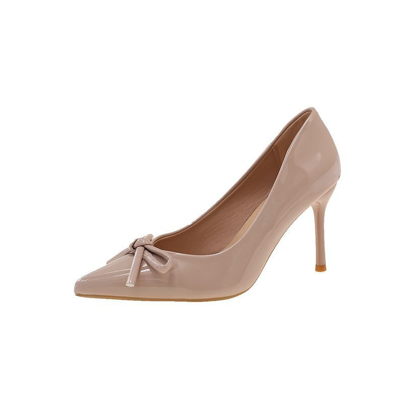 Damen elegante High Heels mit Schleifenakzent R&B