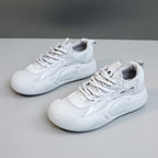 Damen sportliche Sneakers mit atmungsaktiven Mesh-Einsätzen und dämpfendem Sohlenprofil R&B